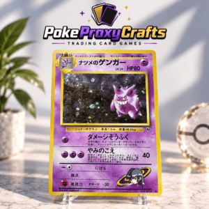 Pokémon Japanese Challenge from the Darkness – Sabrina's Gengar #094 (proxy card)