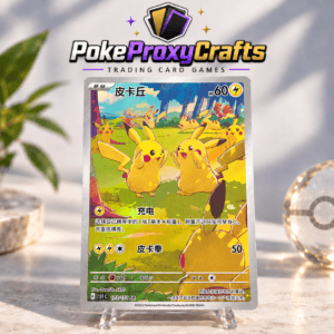 Pokémon Collection 151 – Pikachu #173 (proxy card)