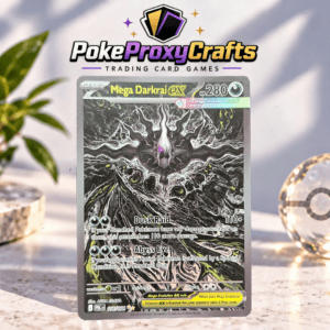 Pokémon Pitch Black – Mega Darkrai ex [Textured] #116 (proxy card)