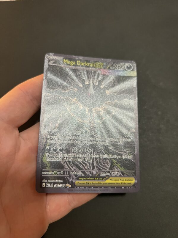 Pokémon Pitch Black – Mega Darkrai ex [Textured] #116 (proxy card)