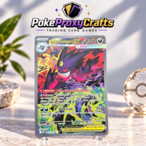 Pokémon Ascended Heroes – Mega Gengar ex [Textured] #284 (proxy card)